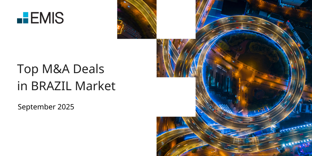 September 2025 top M&A deals in Brazil market